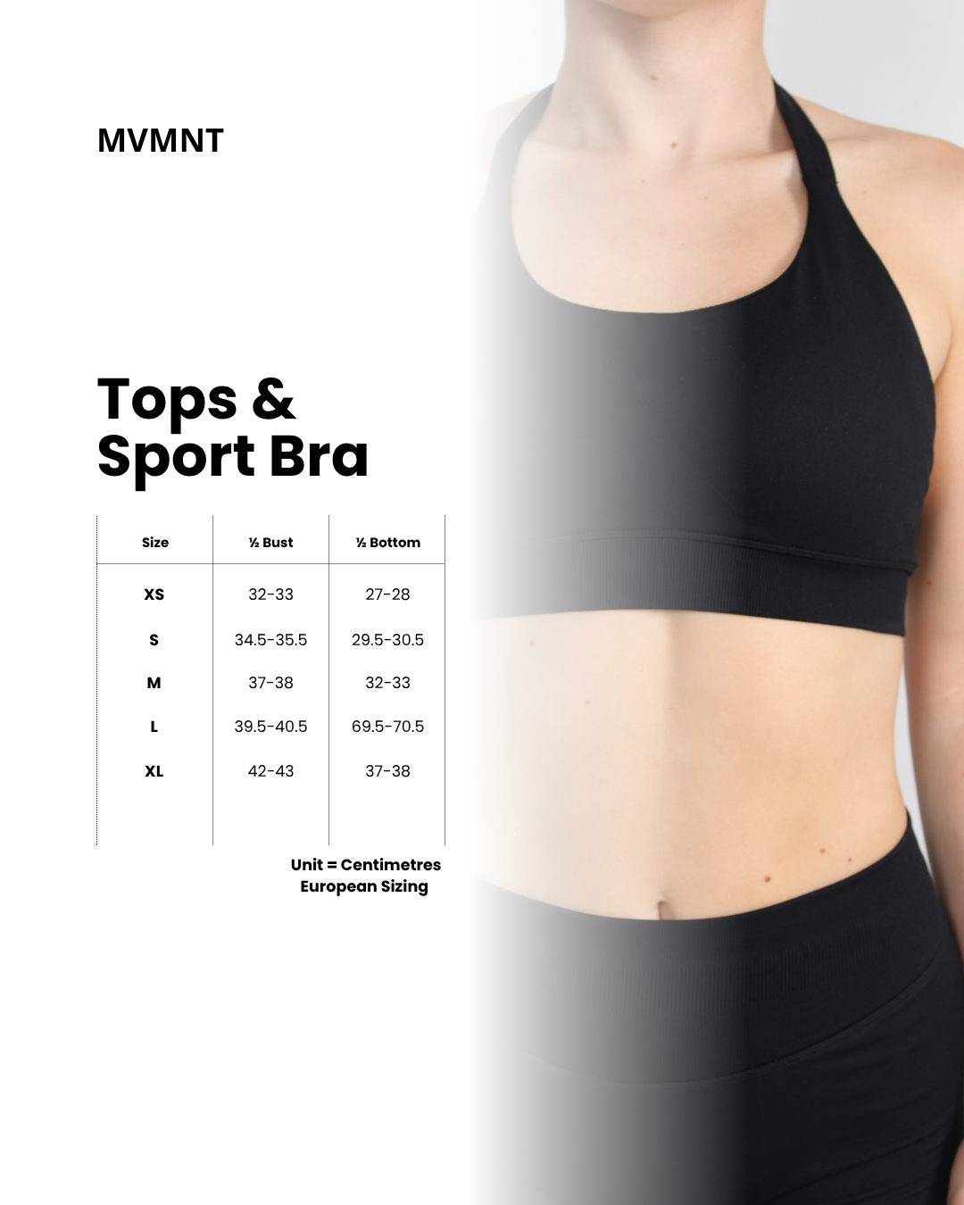 CORE STRAP BRA GRAPHITE