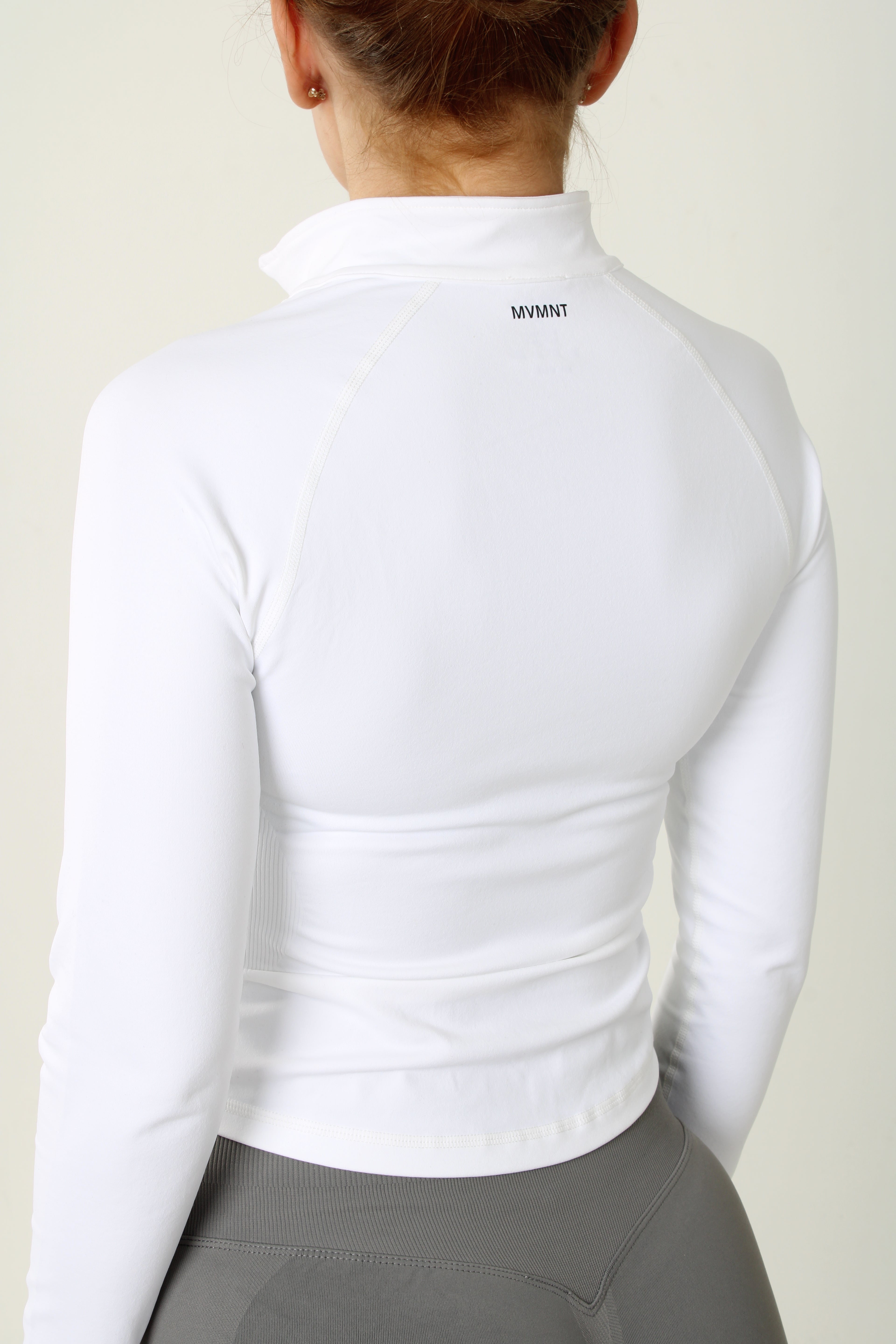 CORE ZIP JACKET PURE WHITE