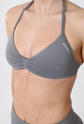 CORE STRAP BRA GRAPHITE