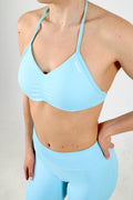 CORE COVER SPORTS BRA AQUA